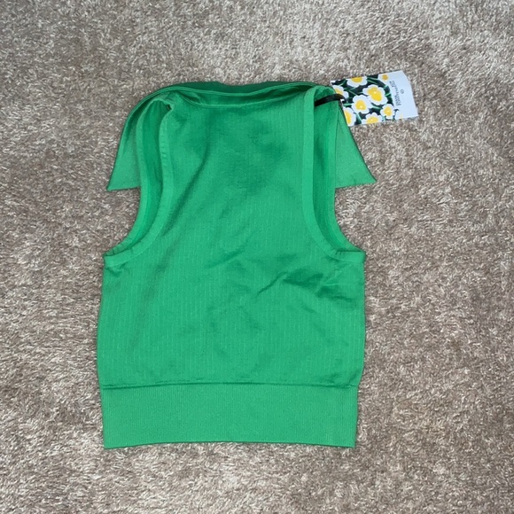 Target brand new never worn green top for women’s xxs - Picture 2 of 2